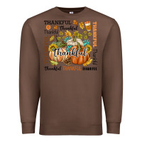 Chestnut Thankful Premium Sweatshirt - texasbilliewilder