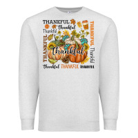 Oatmeal Heather Thankful Premium Sweatshirt - texasbilliewilder