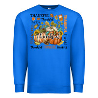 True Royal Thankful Premium Sweatshirt - texasbilliewilder