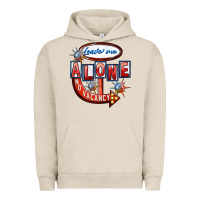 Pigment French Oak Leave me alone anti Valentine's Day Urban Hoodie - FaDigitalArtStudio