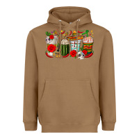 Toasted Coconut Hispanic Heritage Month Coffee Cups Heavyweight Hoodie - texasbilliewilder