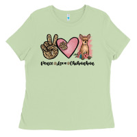Matcha peace love chihuahua Ladies Tee - JahusDesignShop