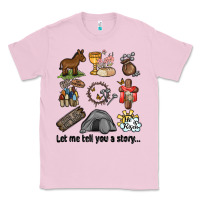 Bubblegum Pink let me tell you a story Classic Tee - MaliasSmallBusiness