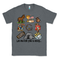 Charcoal Heather let me tell you a story Classic Tee - MaliasSmallBusiness