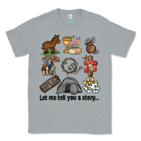 Heather Grey let me tell you a story Classic Tee - MaliasSmallBusiness