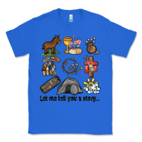 True Royal let me tell you a story Classic Tee - MaliasSmallBusiness