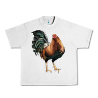 Lunar Rock American Game Rooster Urban Heavy Tee - LillyAllenDesigns