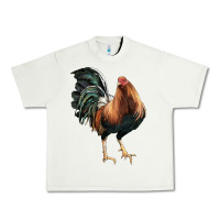 Pistachio American Game Rooster Urban Heavy Tee - LillyAllenDesigns