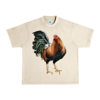 Sandshell American Game Rooster Urban Heavy Tee - LillyAllenDesigns