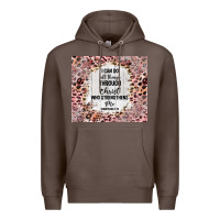 Coffee i can do all things with leopard and glitter Premium Hoodie - TumblerDesignByShophia