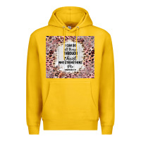 Lemon i can do all things with leopard and glitter Premium Hoodie - TumblerDesignByShophia