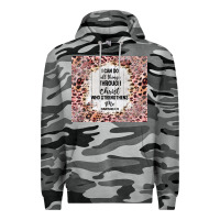 Slate Camo i can do all things with leopard and glitter Premium Hoodie - TumblerDesignByShophia