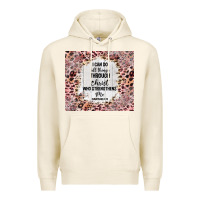 Tofu i can do all things with leopard and glitter Premium Hoodie - TumblerDesignByShophia