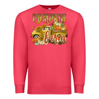 Cardinal Pumpkin farm with truck Premium Sweatshirt - texasbilliewilder