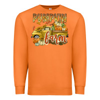 Carrot Pumpkin farm with truck Premium Sweatshirt - texasbilliewilder