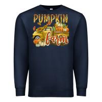 Pumpkin Farm With Truck Premium Sweatshirt | Teevron