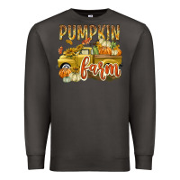 Smoke Pumpkin farm with truck Premium Sweatshirt - texasbilliewilder