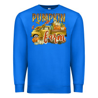 True Royal Pumpkin farm with truck Premium Sweatshirt - texasbilliewilder