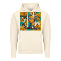 Vintage Artic sunflowers and cowboy boots with cowhide and glitter tumbler Vintage Hoodie - Artiststas