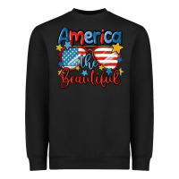 Black america the beautiful Heavyweight Sweatshirt - MaliasSmallBusiness
