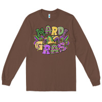 Chestnut mardi gras Long Sleeve Tee - MaliasSmallBusiness