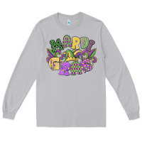 Moon Dust mardi gras Long Sleeve Tee - MaliasSmallBusiness