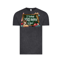 Vintage Black I tacked 100 days school Baseball Vintage Tee - NancyCooperArtShop