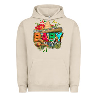 Pigment French Oak Babycita Urban Hoodie - FaDigitalArtStudio