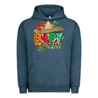 Pigment Midnight Navy Babycita Urban Hoodie - FaDigitalArtStudio