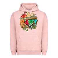 Pigment Salmon Babycita Urban Hoodie - FaDigitalArtStudio