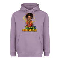 Lavender feeling blacknificent Heavyweight Hoodie - NancyCooperArtShop