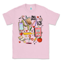 Bubblegum Pink can't talk right now doing teacher stuff Classic Tee - MaliasSmallBusiness