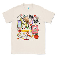 Natural can't talk right now doing teacher stuff Classic Tee - MaliasSmallBusiness