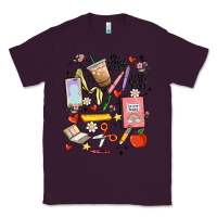 Plum can't talk right now doing teacher stuff Classic Tee - MaliasSmallBusiness