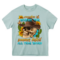 Arona somewhere where the summer lasted all year 'round Heavy Core Tee - HRA Design Shop
