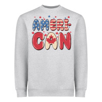 Heather Grey American Heavyweight Sweatshirt - MaliasSmallBusiness