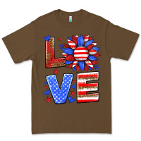 Cacao love america sunflower Premium Tee - HRA Design Shop