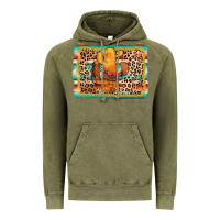 Vintage Olive cactus western leopard Vintage Hoodie - AdoDesignShop