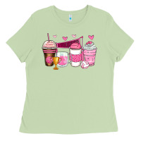 Matcha volleyball coffee cups Ladies Tee - Zillion Design Studio