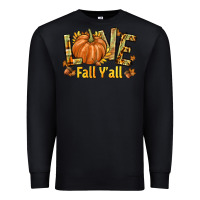 Black Love Fall Y'all Premium Sweatshirt - texasbilliewilder
