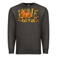 Smoke Love Fall Y'all Premium Sweatshirt - texasbilliewilder