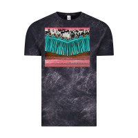 Cloud Black western fringe cowhide leopard Vintage Tee - BarkalooDesign