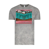 Cloud Rock western fringe cowhide leopard Vintage Tee - BarkalooDesign