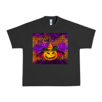 Pigment Black halloween jack o'lantern tumbler Urban Heavy Tee - Jasminsmagicworld