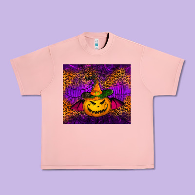 Halloween Jack O'lantern Tumbler Urban Heavy Tee Designed By Jasminsmagicworld