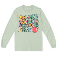 Matcha in my 100 days of school era Long Sleeve Tee - MaliasSmallBusiness