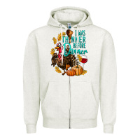 Oatmeal Heather I Was Thinner Before Dinner Turkey Thanksgiving Zipper Hoodie - LillyAllenDesigns