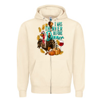 Sandshell I Was Thinner Before Dinner Turkey Thanksgiving Zipper Hoodie - LillyAllenDesigns
