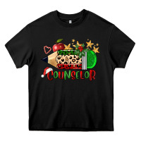 Black christmas counselor pencil Heavy Core Tee - FaDigitalArtStudio