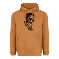 Meerkat black man Heavyweight Hoodie - NancyCooperArtShop
